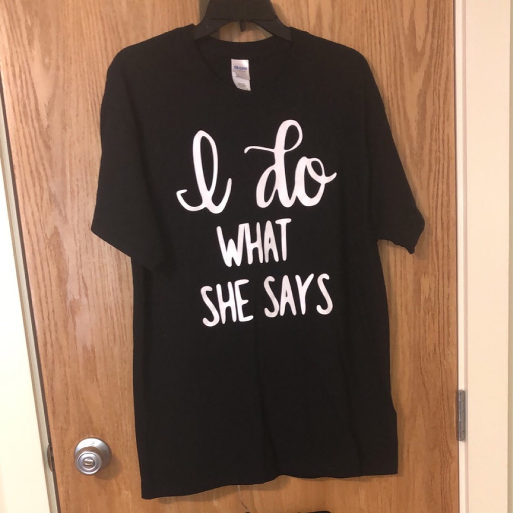 “I Do” shirts